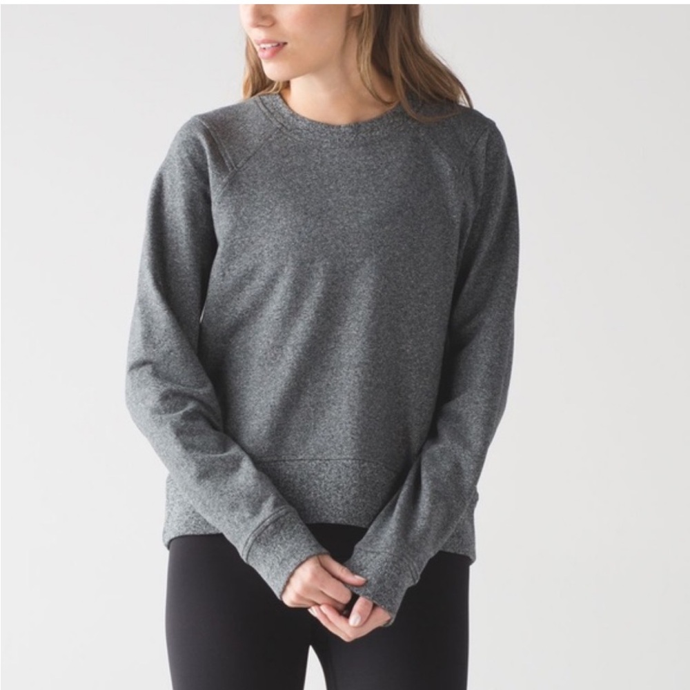 Lululemon Gray Crewneck Sweatshirt